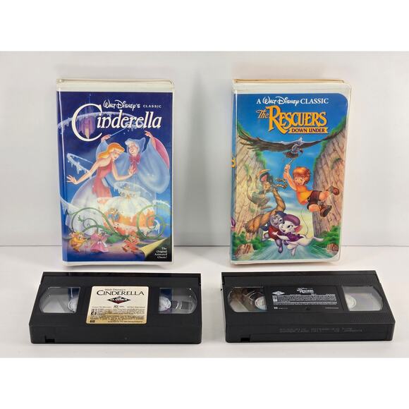 Walt Disney Classics VHS Duo Movie Black Diamond Collection - Picture 3 of 5